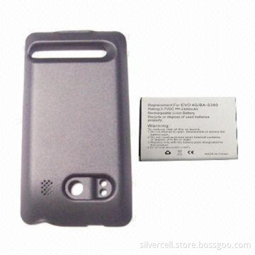 Smartphone Replacement Battery with 2,400mAh Capacity, PCB Protection